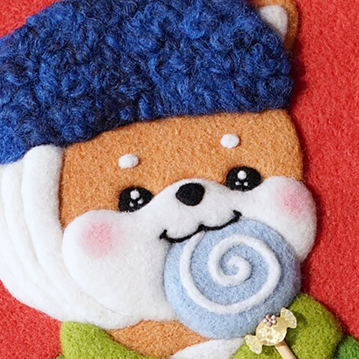 Wool  Felting Kit Gift IY Ornament With Foam Mat Tool For D