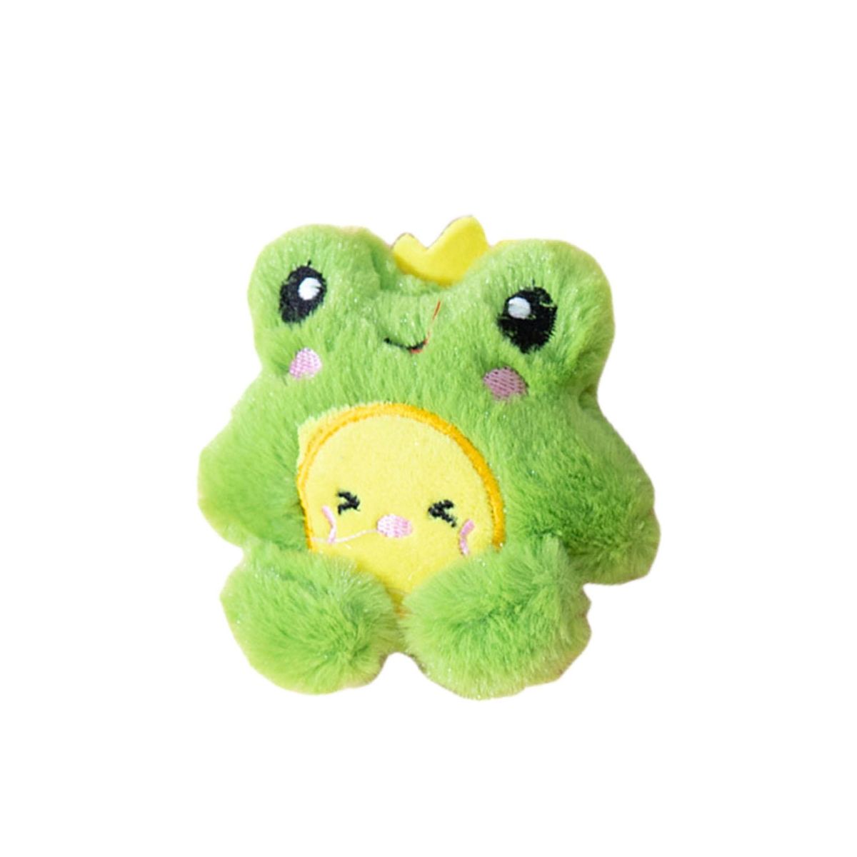 Cat Plush Toy Cartoon Rabbit Shape Kitten Cat Catnips Teeth Grinding Toy Green