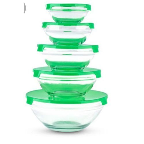 Glass Bowl Set X 5pcs