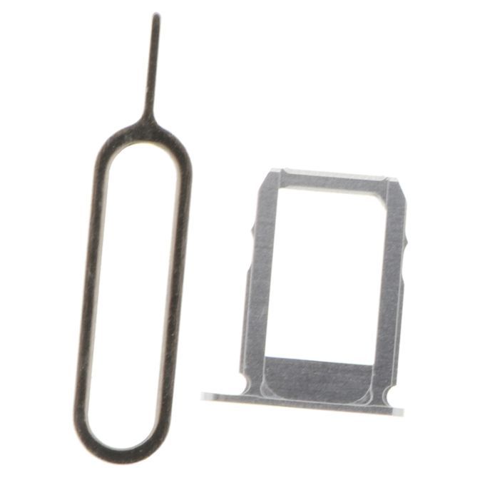 Sim Card Tray Holder SIM Slot Replacement For Google Pixel 5 Silver