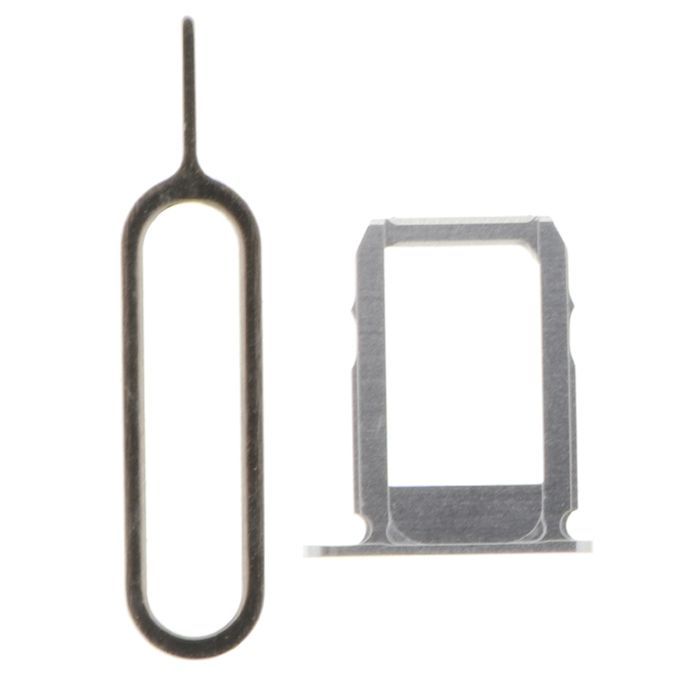 Sim Card Tray Holder SIM Slot Replacement For Google Pixel 5 Silver