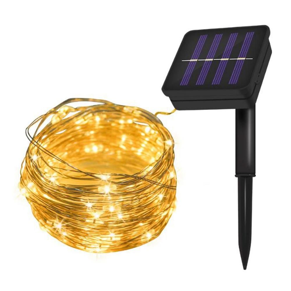 Solar Powered , 5 Metre 50 LED Copper Wire, Decor Lights