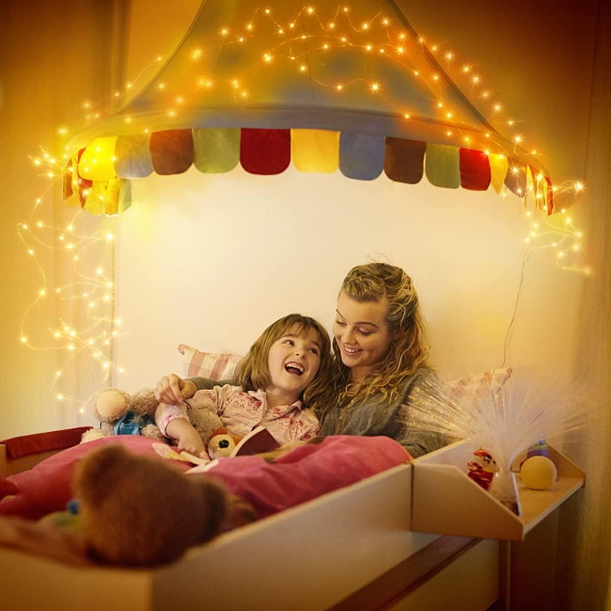 Solar Powered , 5 Metre 50 LED Copper Wire, Decor Lights
