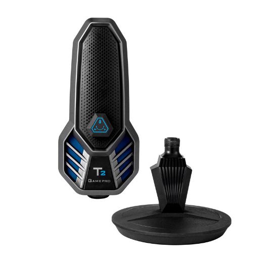 RGB Gaming USB Condenser Microphones Cardioid Stand Mic Table Plug And Play