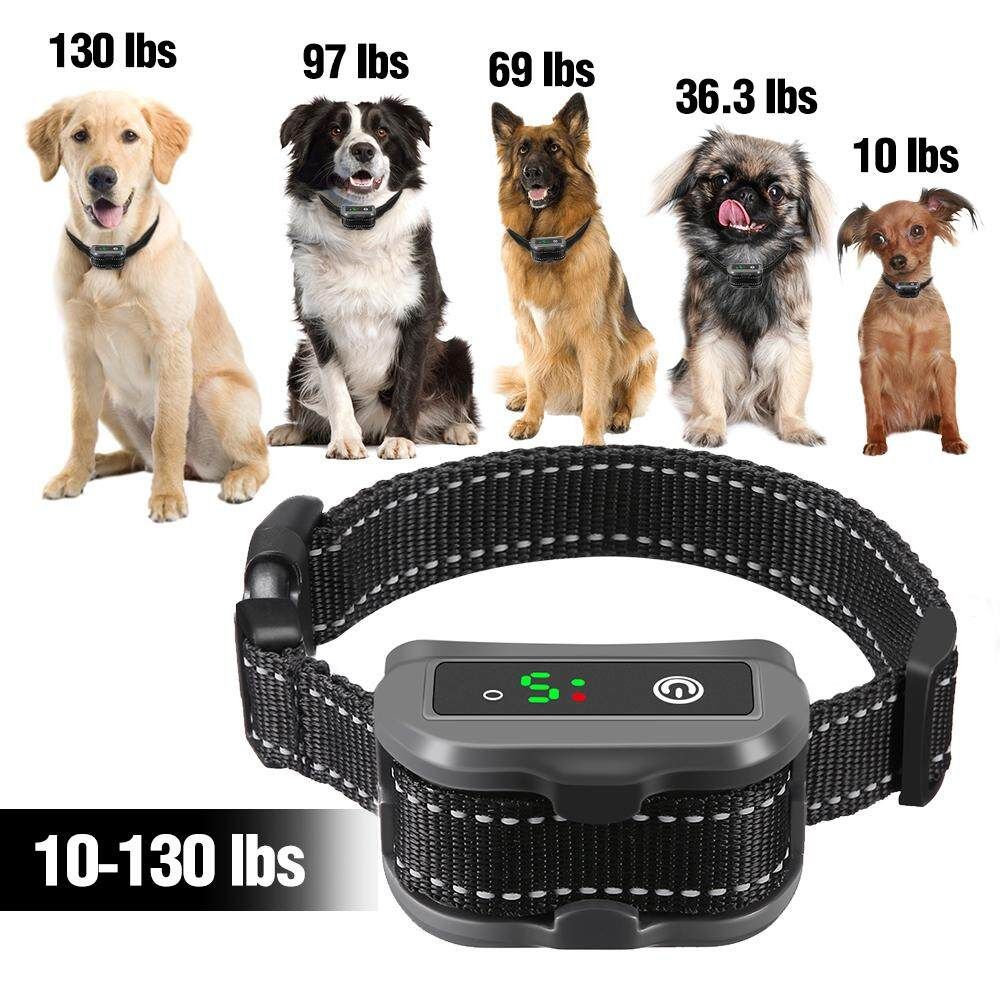 Q6 Pet Barking / Neutral / Gray / Nylon Collar / 3 Working Modes Sound Shock / 6 Working Level