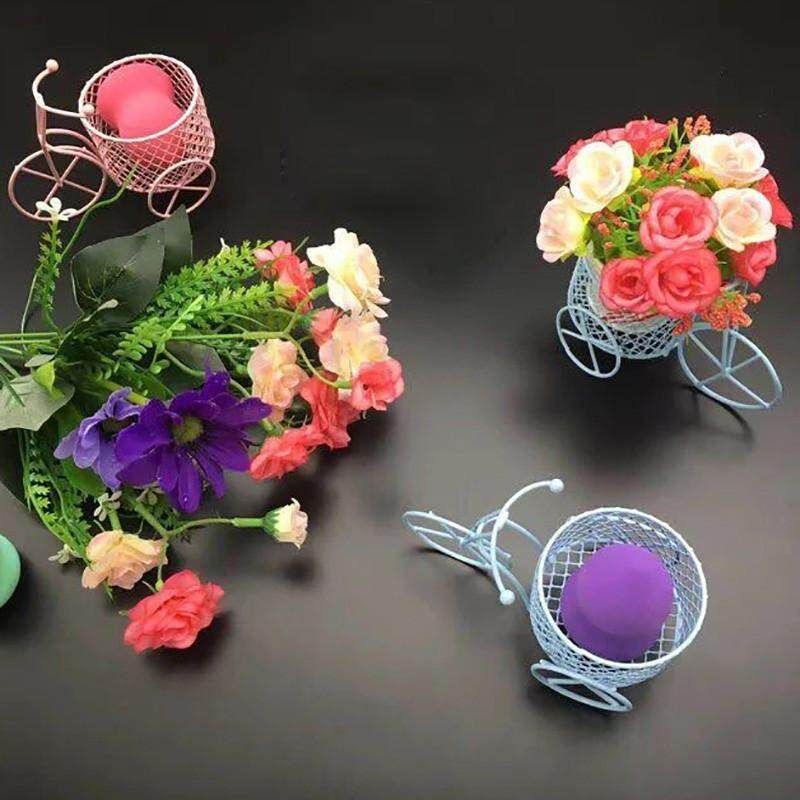 Tenske Makeup Beauty Stencil Egg Puff Sponge Display Stand Drying Holder Rack *20 Drop Hardware Blue