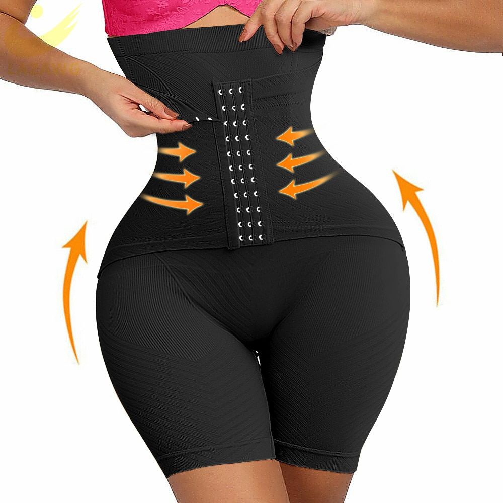 Butt Lifter Body Shaper  Firm Belly Tummy Control Shapewear Thigh Slimmer Girdle Shorts With Hook Waist Trainer