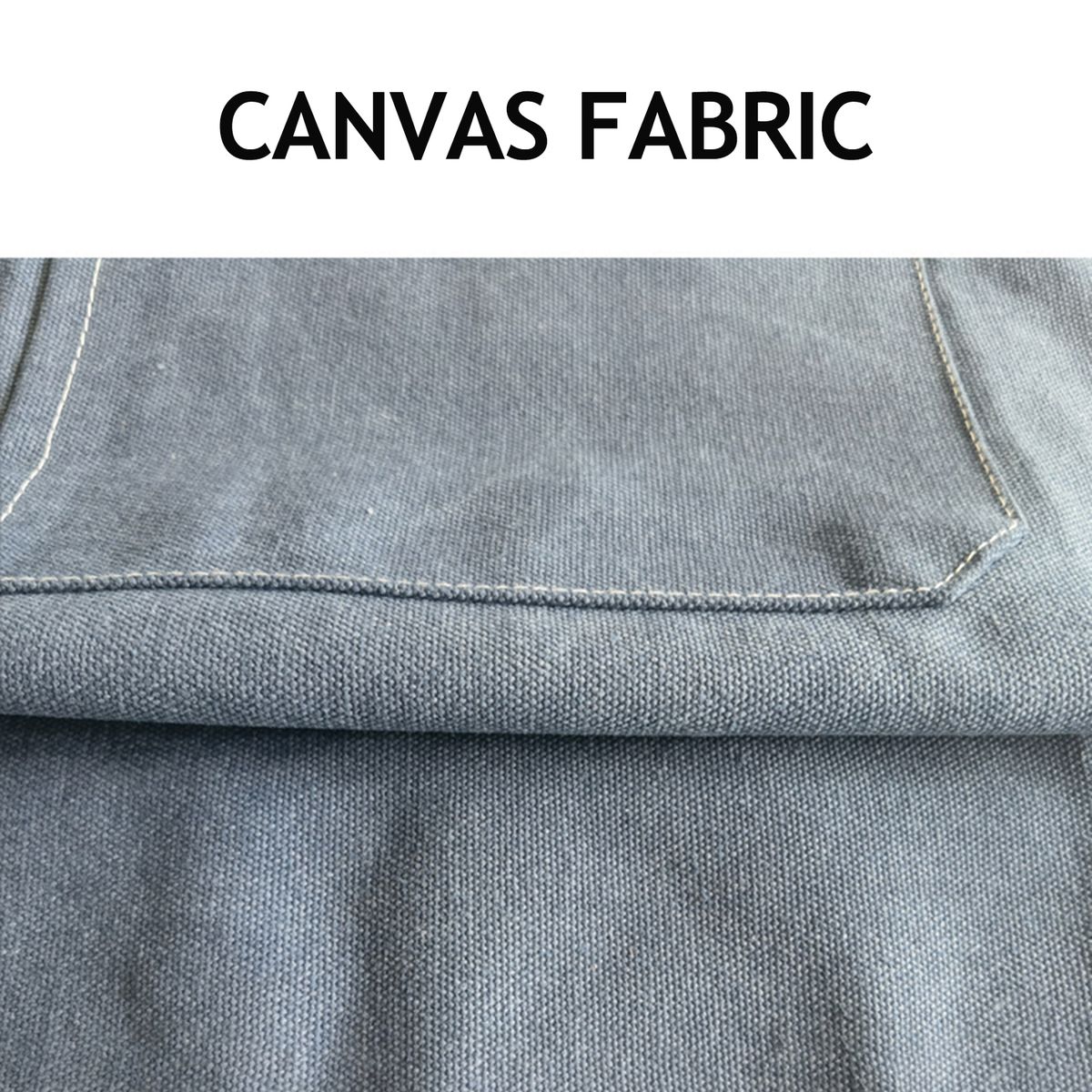 Barber Apron Canvas Apron Multi-function Pockets Detachable