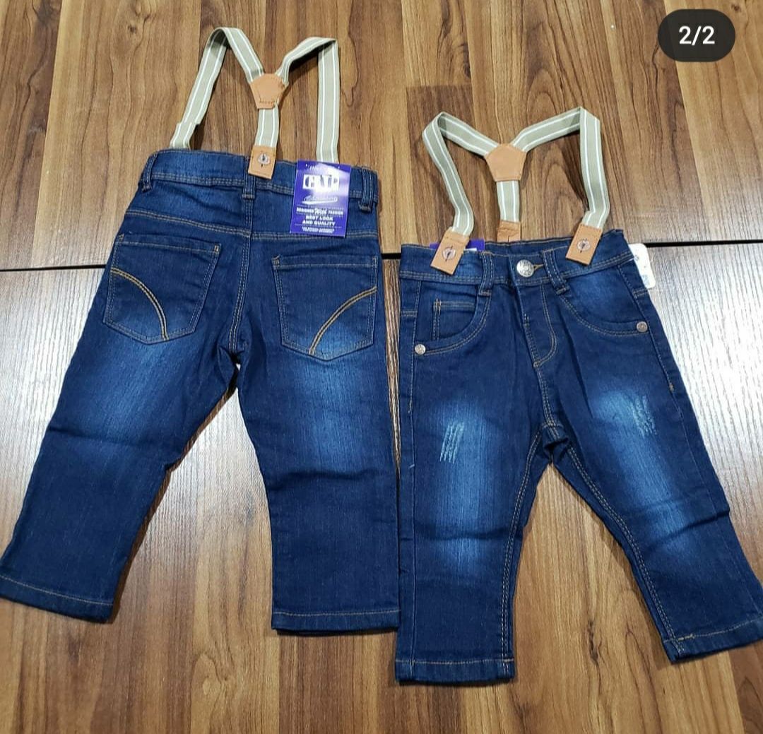 Boy's Jean With Suspender