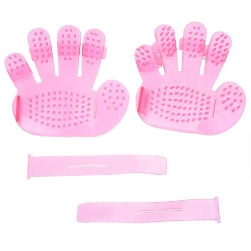 2 Pcs Glove Massage Remove Hairs Of Animals Dogs