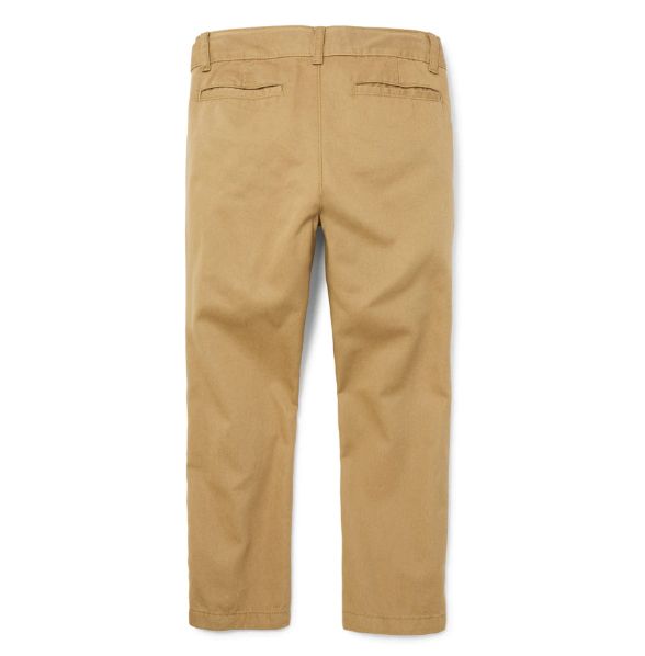 Boys Skinny Chinos Trouser - Carton Brown