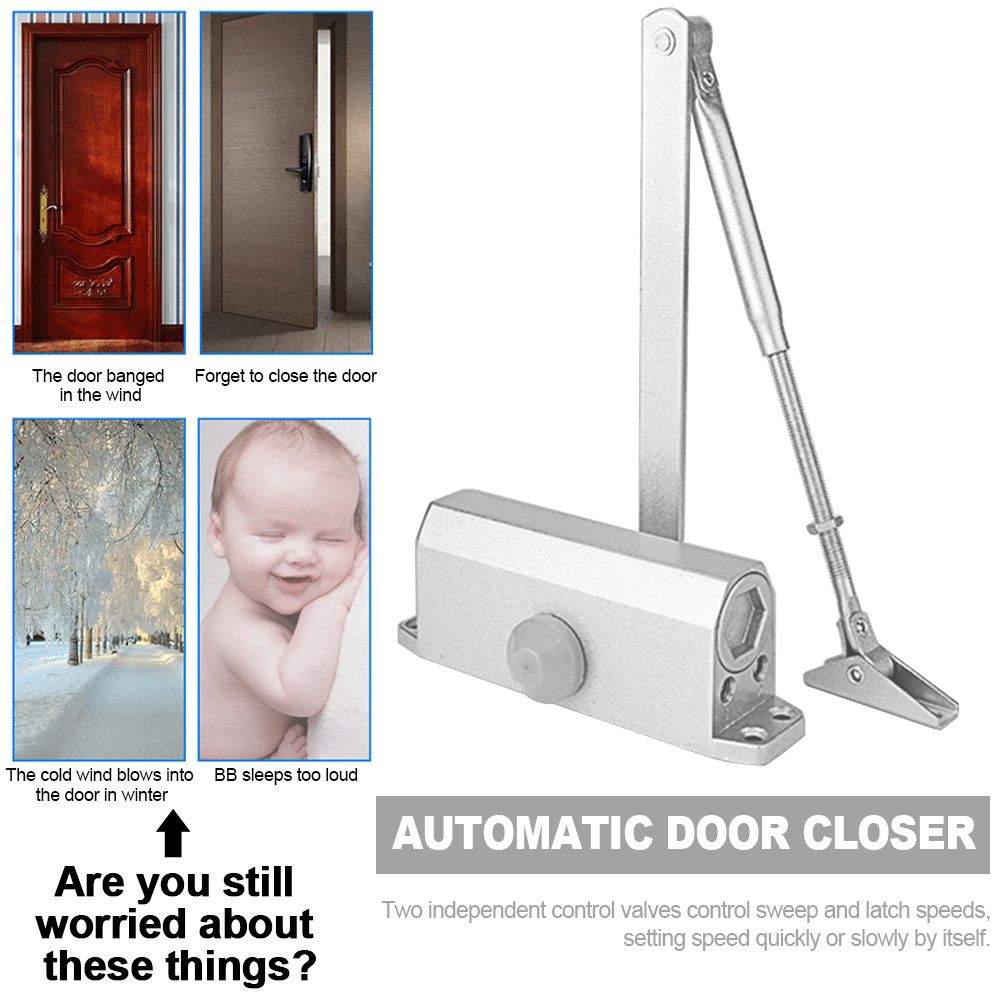 Home Universal Automatic Door Closer Security Door Closers