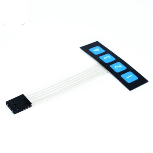 1 X 4 Membrane Matrix Keypad