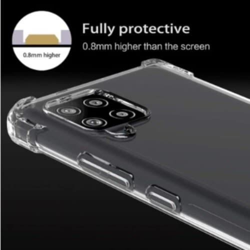 Transparent Case For Samsung Galaxy A22 4g + Screen Protector