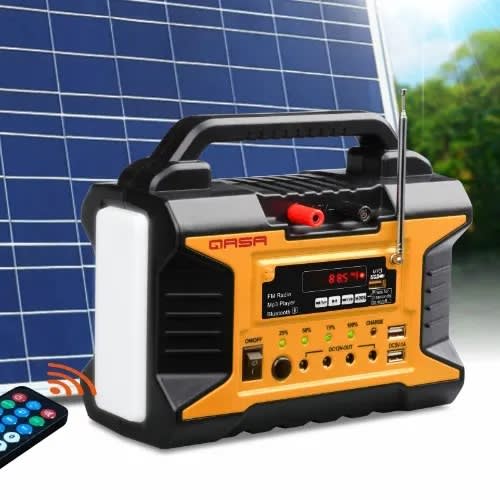 Portable Solar Power + Free 20w Solar Panel