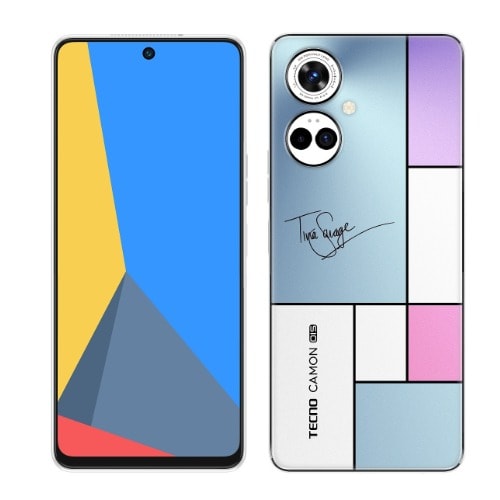 Camon 19 Pro - Mondrian - Tiwa Savage Signature - 256GB +8GB RAM - 64MP Camera - Multicolor