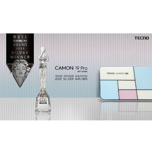Camon 19 Pro - Mondrian - Tiwa Savage Signature - 256GB +8GB RAM - 64MP Camera - Multicolor