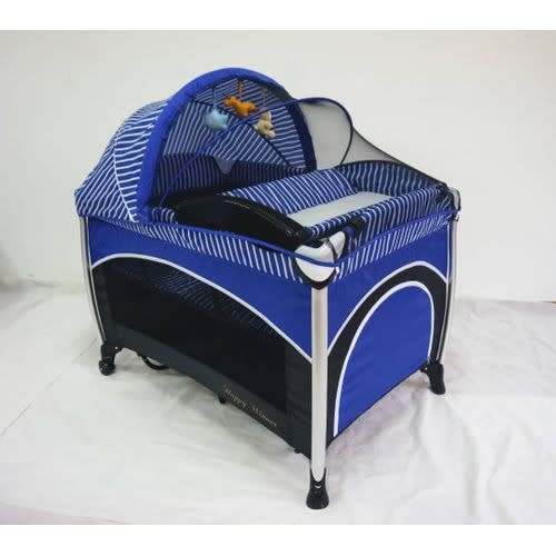 Baby Bed With Attached Dresser And Treated Mosquito Net