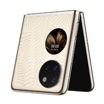 P50 Pocket - 6.9"Foldable OLED - 512GB ROM - 12GB RAM - Dual SIM - 4G LTE - 4000mAh - Gold