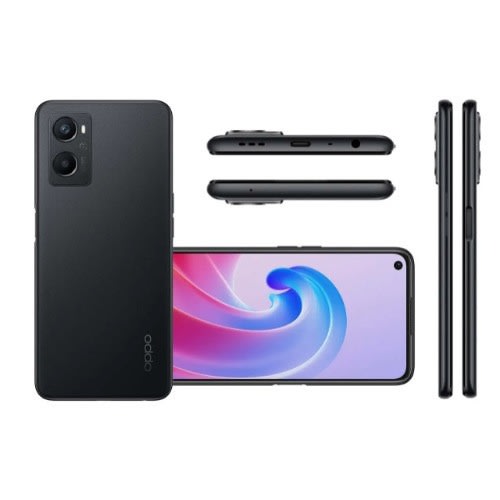 A96 - 6.59" - 8GB RAM+256GB ROM - Android 11 - 50mp + 16mp - 4g - 5000mAh - Dual Sim -Black
