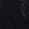 Long-sleeved Blazer With Silver Buttons - Black