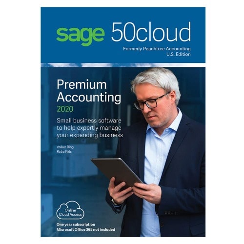 50cloud Premium Accounting 2020 U.s. 3-user One Year Subscription