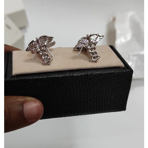 Men Cufflinks 11 - Silver
