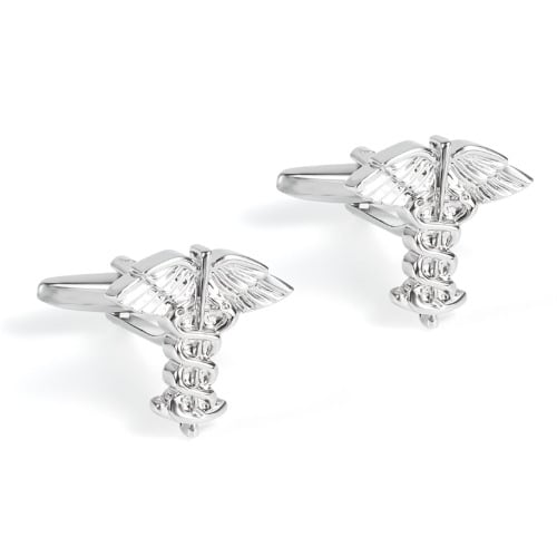 Men Cufflinks 11 - Silver