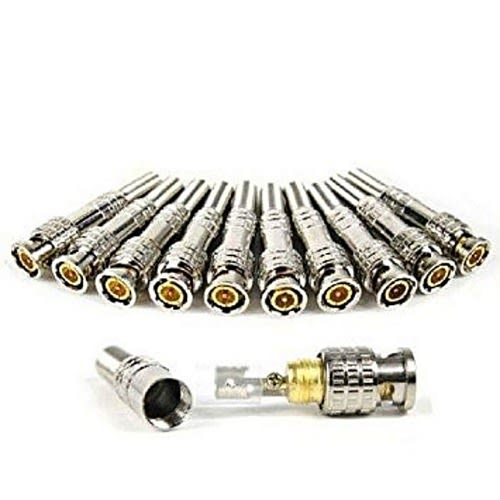 Cctv Bnc Connectors For Surveillance Cameras 10 Pieces