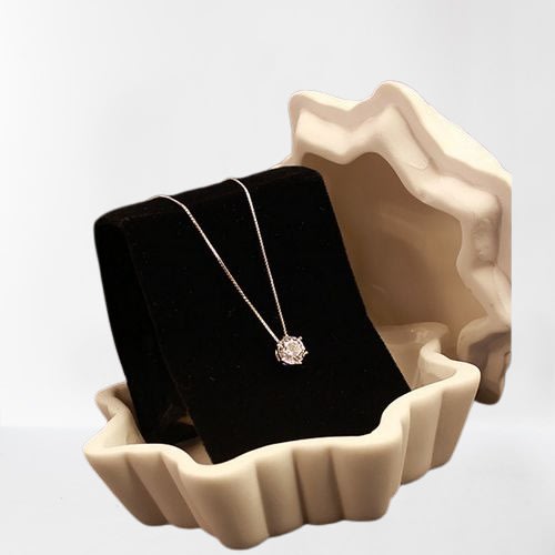 Simple Tiny Female Silver Necklace