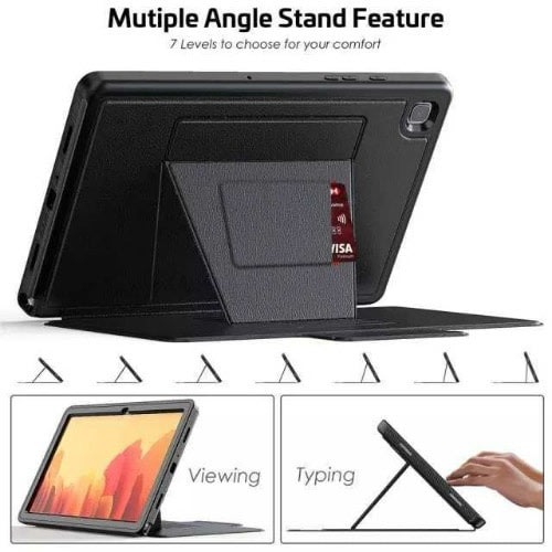 Rugged Full Body Leather Shockproof Magnetic Stand Case For Samsung Tab A7 10.4 2020 T500