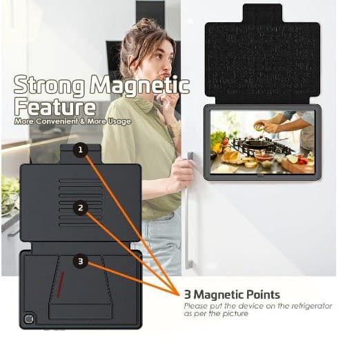 Rugged Full Body Leather Shockproof Magnetic Stand Case For Samsung Tab A7 10.4 2020 T500