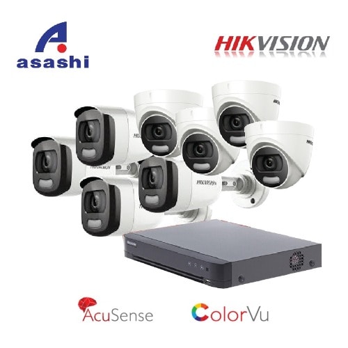 8 Colorvu 2mp Cctv Dvr Security Camera System