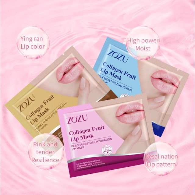 ZUZU Collagen Fruit Lip Mask -X3