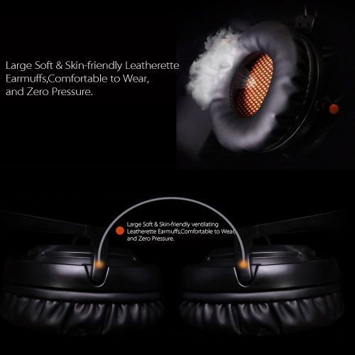 SADES A6 USB 7.1 Stereo Wired Gaming Headphones Game