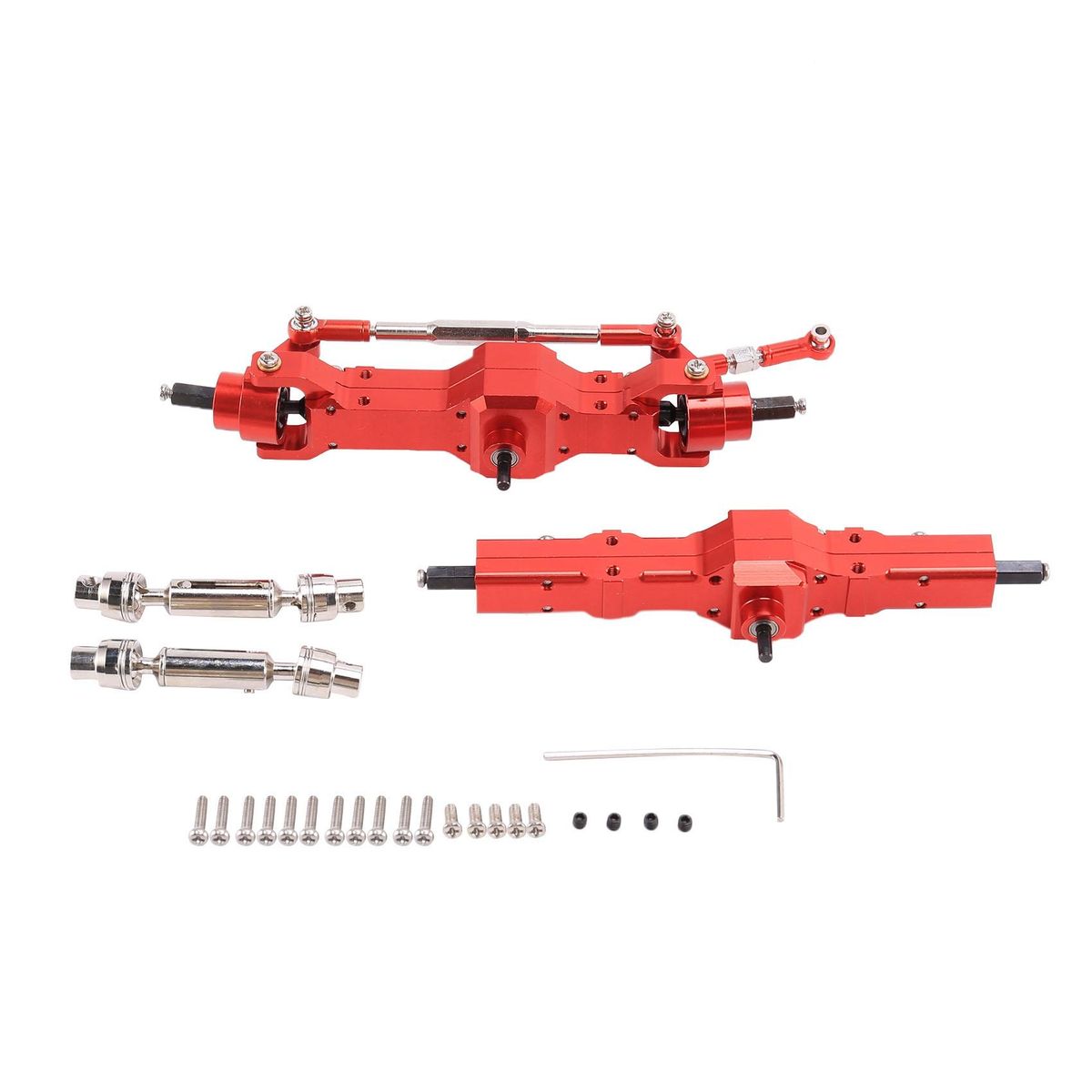 Metal Front & Rear Bridge Axle Gear Box with Drive Shaft