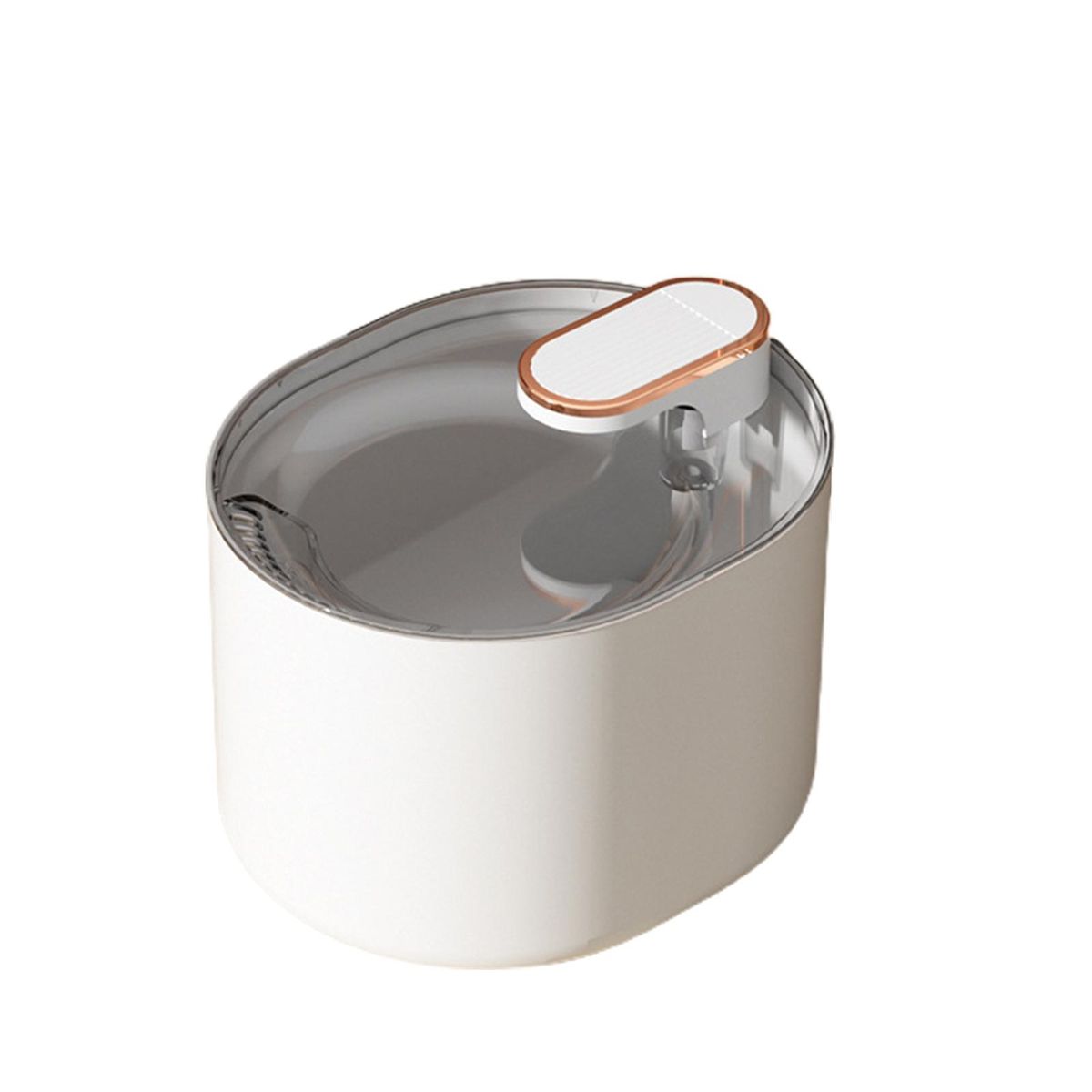 1 Set Smart Pet Water Dispenser Electric Pet Drinking Fountain Dispenser White