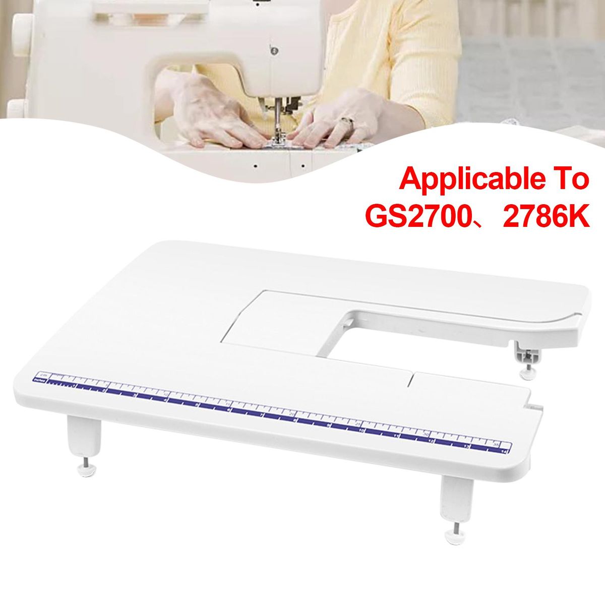 Adjustable Sewing Machine Removable Extension Table
