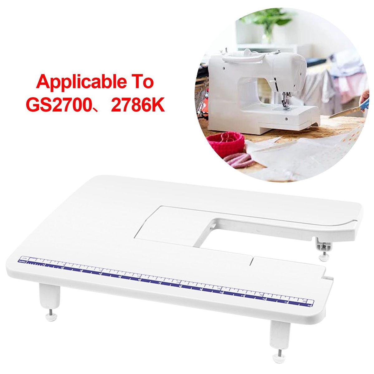 Adjustable Sewing Machine Removable Extension Table