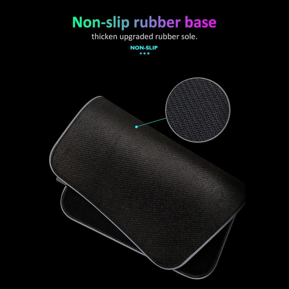 LEDs RGB Mouse Pad 14 Lighting Modes Gaming Extra Large Soft