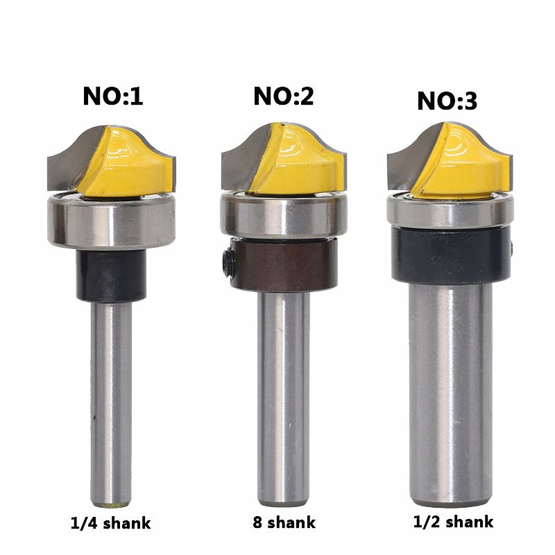 1PC 14" 6.35MM Shank Milling Cutter Wood Carving Faux Panel