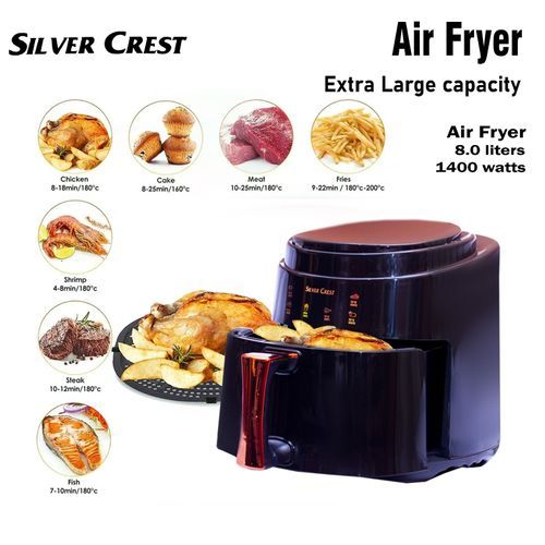 8L Extra Large Capacity Digital AirFryer