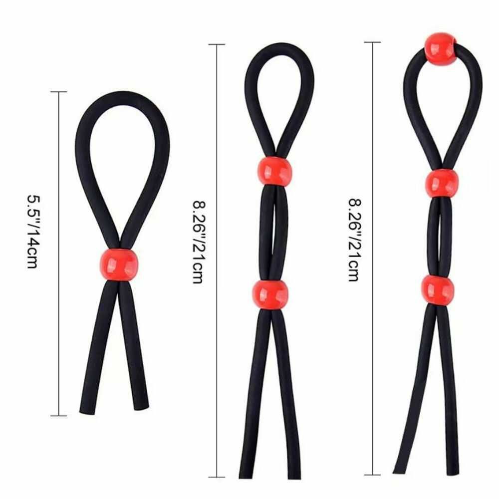 Silicone Penis Rings Set, 7 Different Sizes Cock Rings