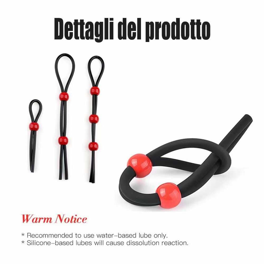 Silicone Penis Rings Set, 7 Different Sizes Cock Rings