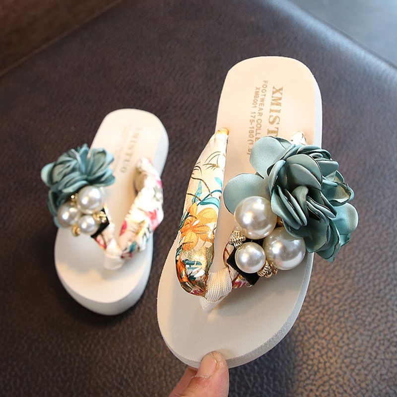 Boy Slippers Shoes Beach Sandals Slippers Fashion Womens Flower Spikes