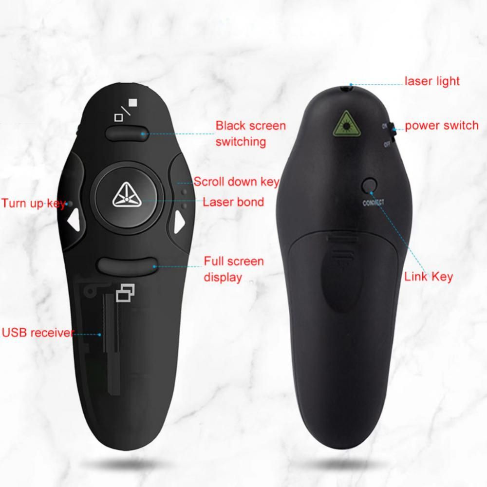 Infrared Pen Teaching Projection Remote Control Remote Clicker Usb Powerpoint Page Turning Rf Presenter Pen Ppt Control Flip