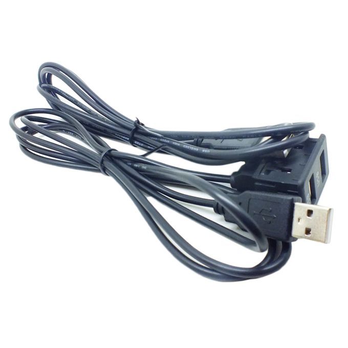 15M Car Vehicle Universal Dual USB Audio Dashboard Mounted Extension