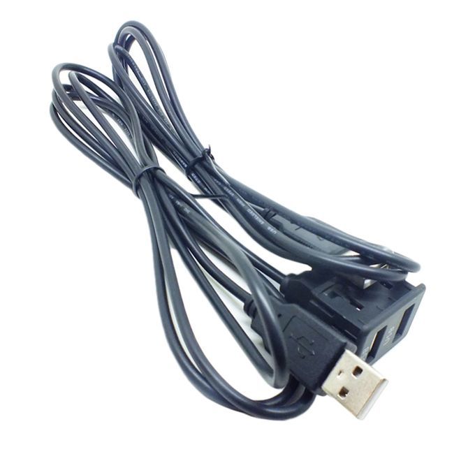 15M Car Vehicle Universal Dual USB Audio Dashboard Mounted Extension