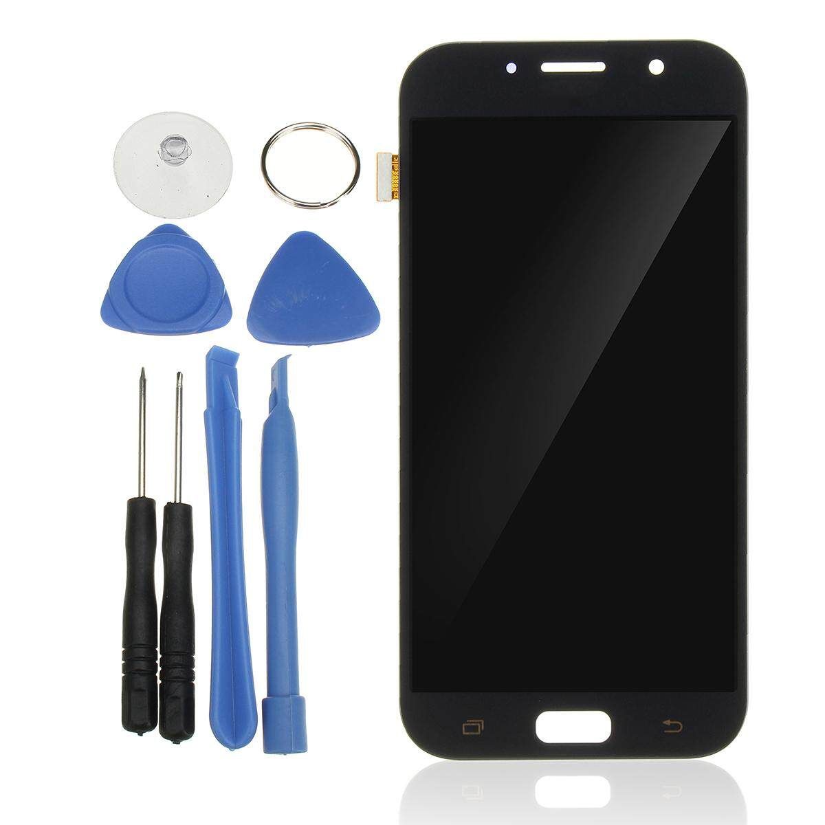 LCD Touch Screen Assembly + Tools For Samsung Galaxy A7 2017 A720 A720F A720F/DS Black Black
