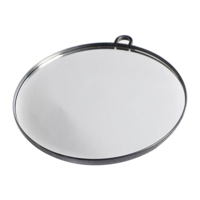 Professional Salon Barber Hairdressing Handheld Mirror Large Round